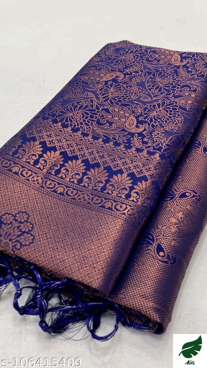 Soft silk saree uploaded by Nila online store on 6/8/2022