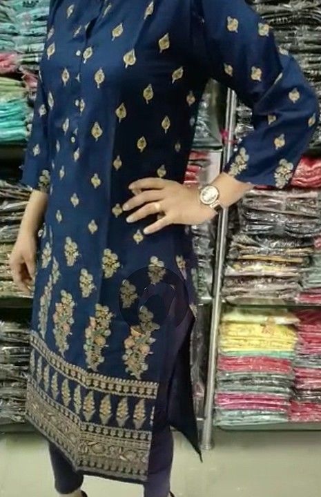 Kurti top with hand work uploaded by business on 11/1/2020