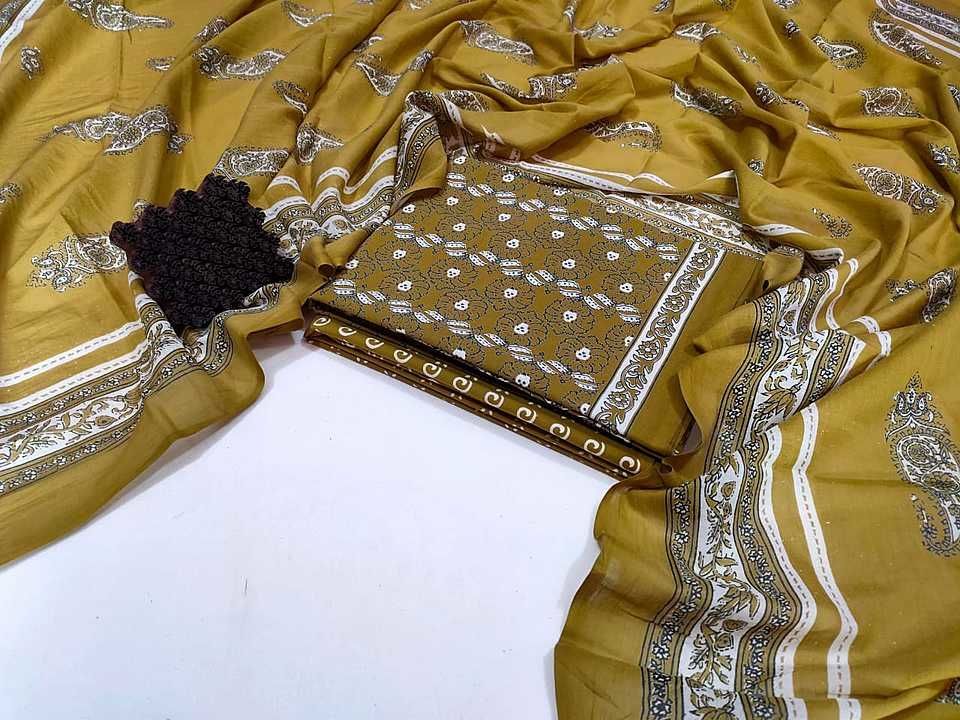 Cotton suit  uploaded by Mohit handicraft on 11/1/2020