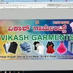 Business logo of Vikash garment