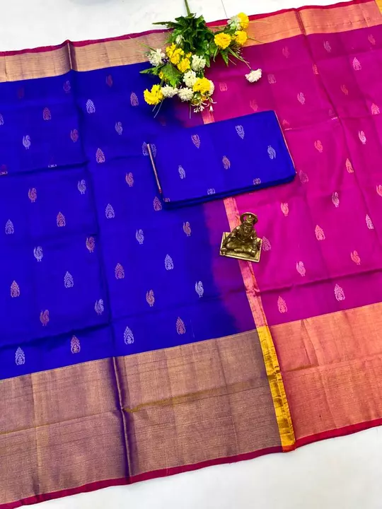 Uppada pure soft silk sarees uploaded by SR Uppada Handlooms on 6/9/2022