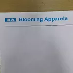 Business logo of Blooming Apparels