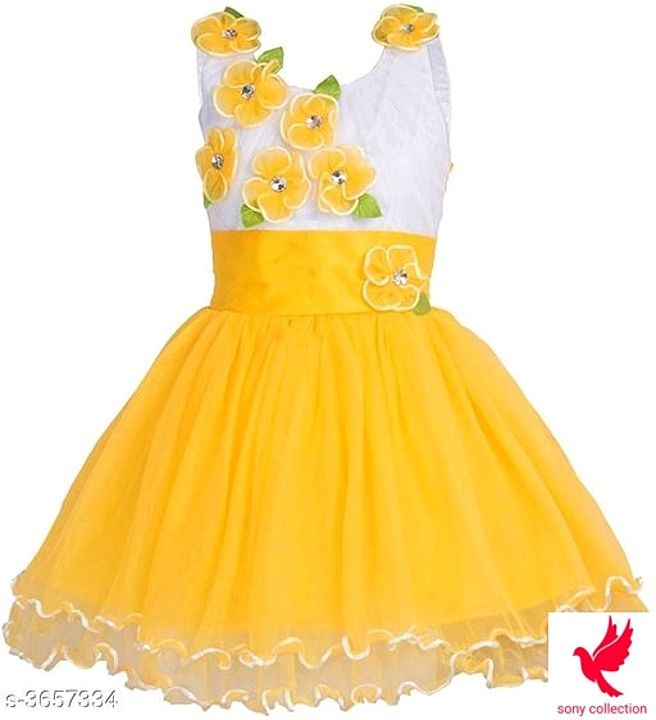 Trendy designer kids dress 
Work embroidery uploaded by Sony collection on 11/1/2020