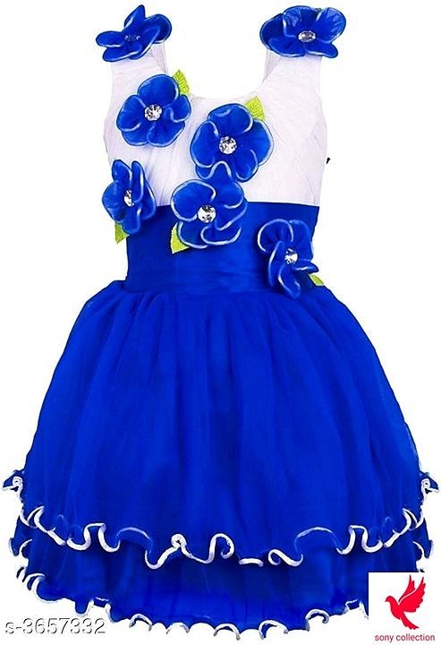 Trendy designer kids dress 
Work embroidery uploaded by Sony collection on 11/1/2020