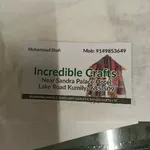 Business logo of Incredible craft