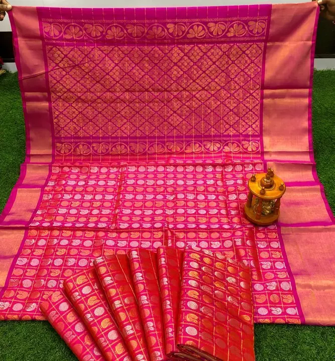 Uppada pure soft silk sarees uploaded by SR Uppada Handlooms on 6/9/2022