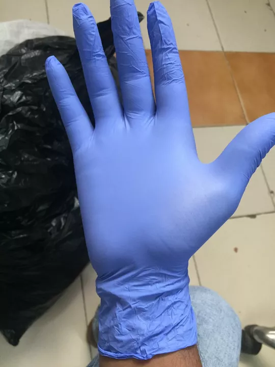 Nitrile hand glove uploaded by Ram  on 6/10/2022