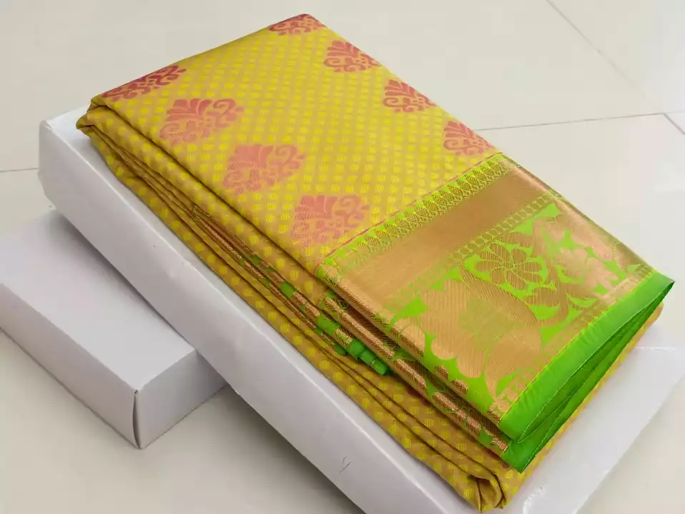 Kanchipuram wedding silk sarees uploaded by Fashion world on 6/10/2022