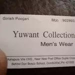 Business logo of Yuwant collection