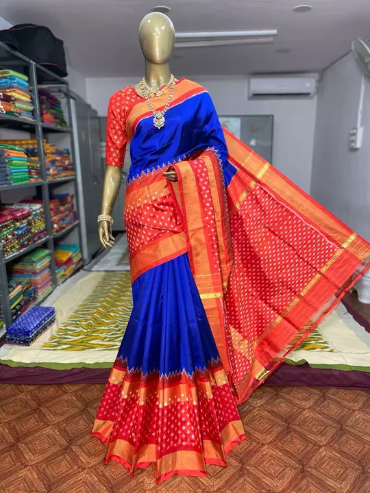 Post image Whatsapp 9618928829

Resellers most welcome 

Latest and Exclusive 
*IKKAT SILK  SAREES*

👉🏻 *EXCLUSIVE SILK SAREES*

*Silk mark Certified 
Double weaving* 

*** pallu and blouse design**