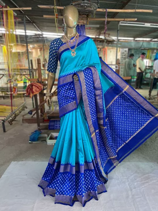 Ikkat pure pattu sarees uploaded by business on 6/10/2022