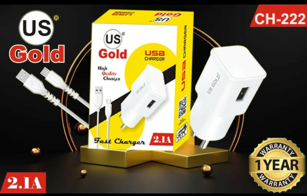2.1AMP 1USB CHARGER WITH CABLE  uploaded by Mobile charger and usb cable manufacturer on 6/10/2022