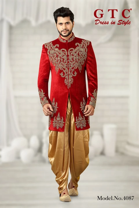 Luxurious GTC- Groom Sherwani uploaded by AMBE COLLECTIONS  on 6/10/2022