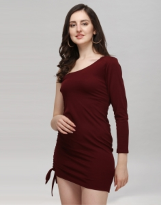 Post image Selvia Women Bodycon Maroon DressColor: Black, Blue, Maroon, PinkSize: S, M, L, XLLength: Mini/ShortFabric: Lycra BlendOccasion: PartyOne Shoulder Solid Dress10 Days Return Policy, No questions asked.Hurry, Only a few left
05 Rs 3