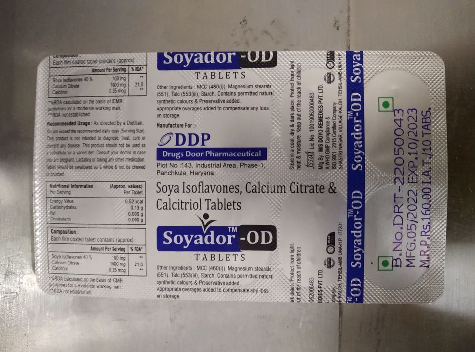 tab.soyador uploaded by Drugs door pharmaceutical on 6/10/2022