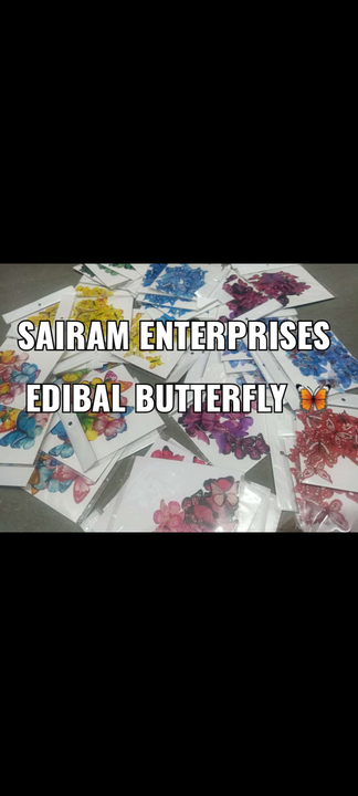 Edible butterfly  uploaded by Sai ram enterprizes on 6/10/2022