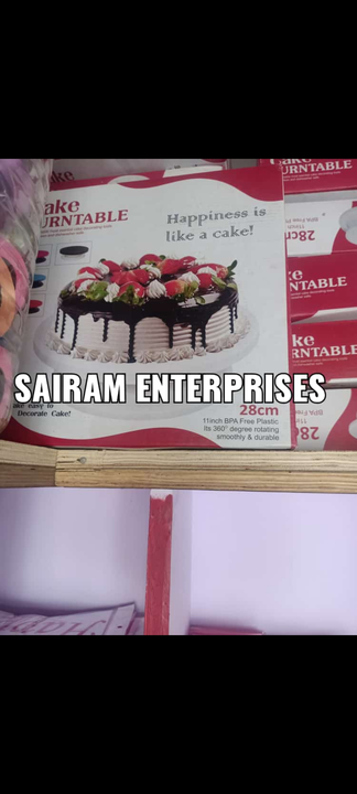 Cake turning table  uploaded by Sai ram enterprizes on 6/10/2022