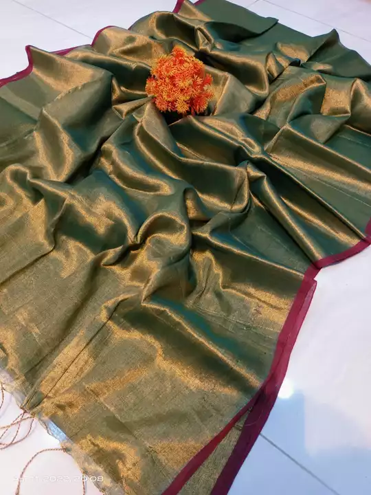 Soft jori cotton saree  uploaded by business on 6/10/2022