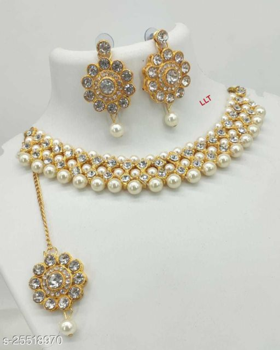 Elite Bejeweled women necklace uploaded by Laxmi on 6/10/2022
