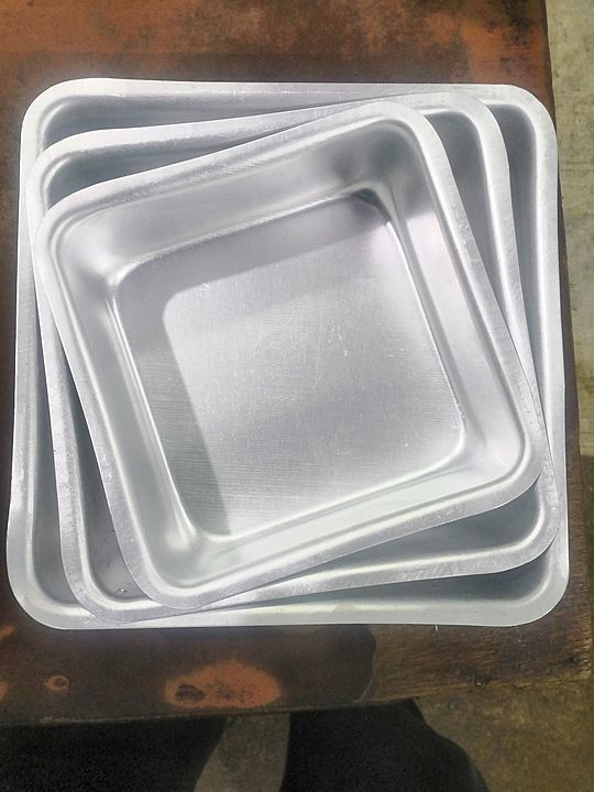 Square cake mould 6 7 8 - 480 gm approx  uploaded by Seethalekshmi aluminium industries  on 11/1/2020