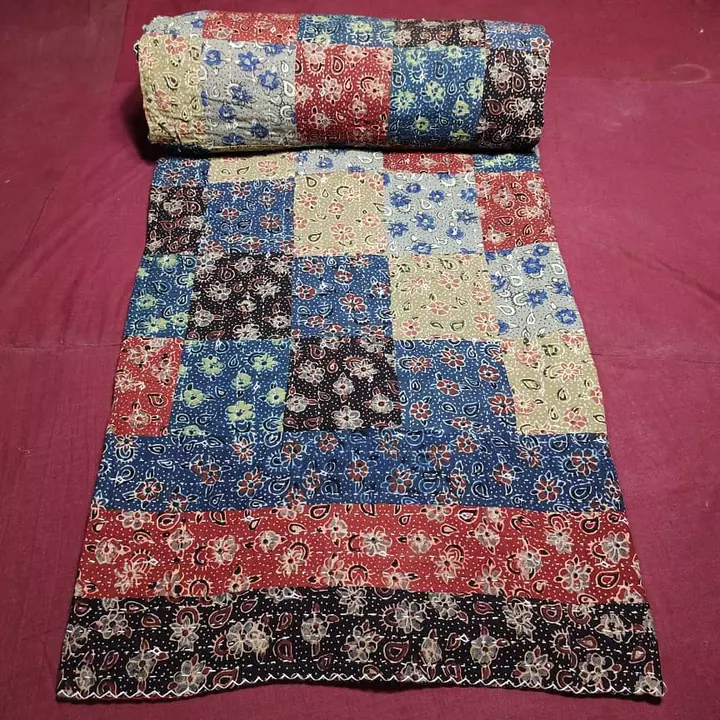 Post image Bed cover dabl bed 🛏️ saz 90/108 rs3500 mo9879619187
