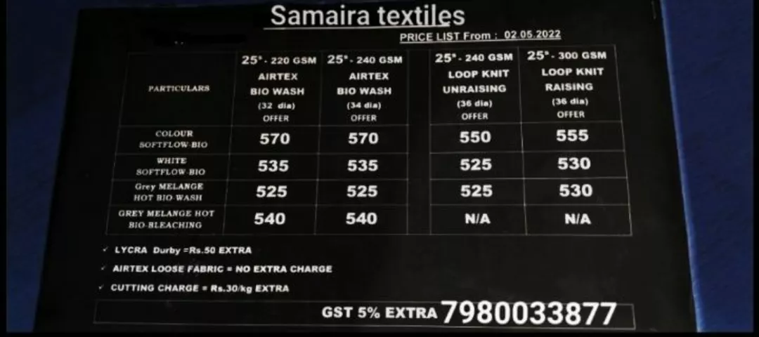 Warehouse Store Images of Samaira Fabrics