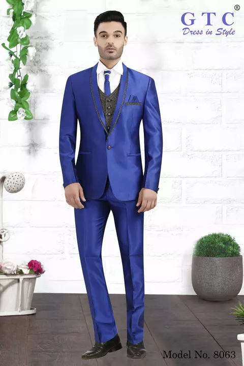 Ostentatious GTC- 5-piece Designer Men Suit uploaded by AMBE COLLECTIONS  on 6/11/2022