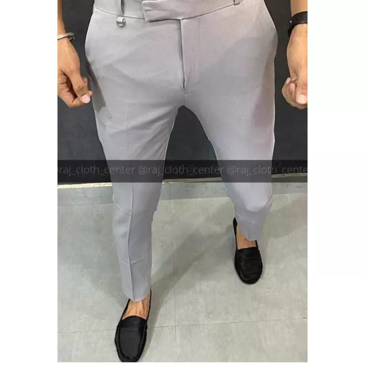 Product image of Ankle length lycra formal pants , price: Rs. 365, ID: ankle-length-lycra-formal-pants-3b6918aa
