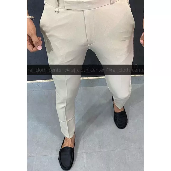 Product image of Ankle length lycra formal pants , price: Rs. 365, ID: ankle-length-lycra-formal-pants-3782288f