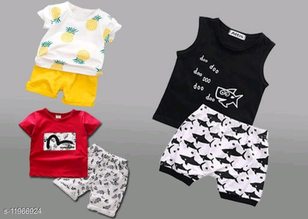 Product image with price: Rs. 600, ID: trendy-cotton-kids-clothing-set-c6958bf5