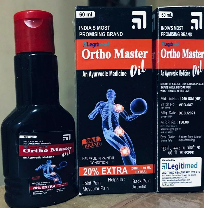 Ortho Mastar oil uploaded by business on 6/12/2022
