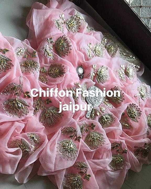 Jaipur chiffon saree uploaded by business on 6/18/2020
