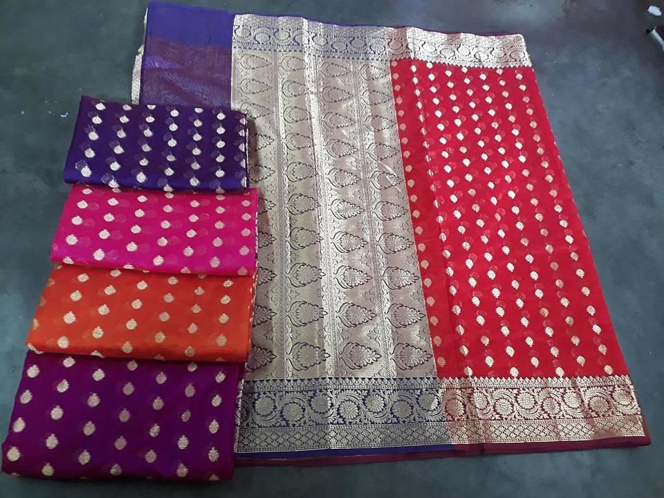 Saree monika uploaded by Heena fabrics  on 11/1/2020