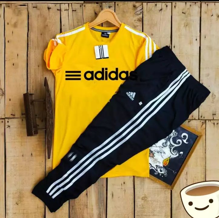 Adidas tshirt and shorts uploaded by Shravya collection on 6/12/2022