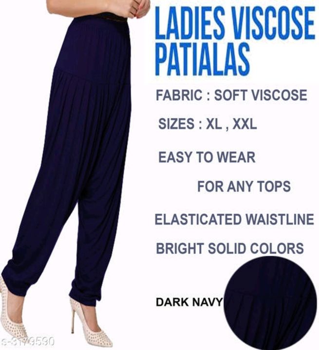 Post image *Divine Fabulous Viscose Women's Patiala Pant*
 Size: XL - Up To 24 in To 32 in, XXL - Up To 26 in To 34 in,   Length - XL - Up To 40 in, XXL - Up To 41 in 
RATE:Rs.250/- Free Shipping🥳
