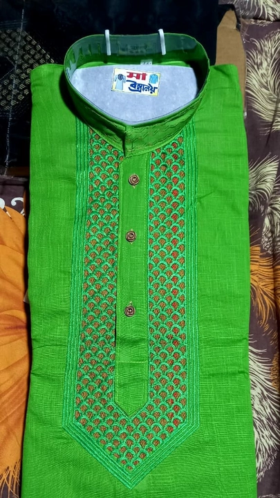 Long panjabi cotton fabric.  uploaded by মা বস্তালয on 6/13/2022