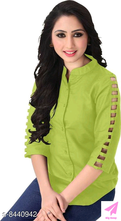 Exclusive collection of top for girls  fabric Rayon  uploaded by business on 6/13/2022