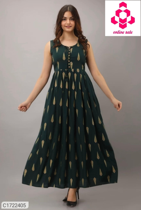Angle Length Sleevless Kurtis uploaded by Beauty Collections on 6/13/2022