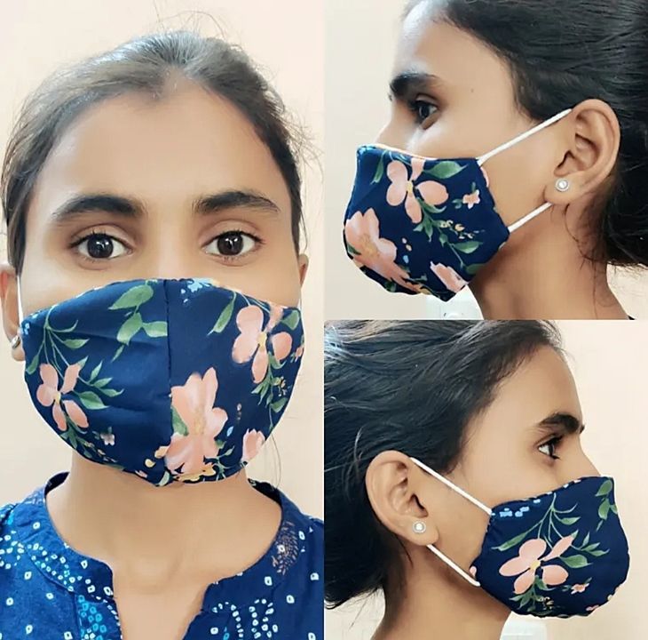 Post image Hey! Checkout my updated collection Women's cotton printed face mask.
