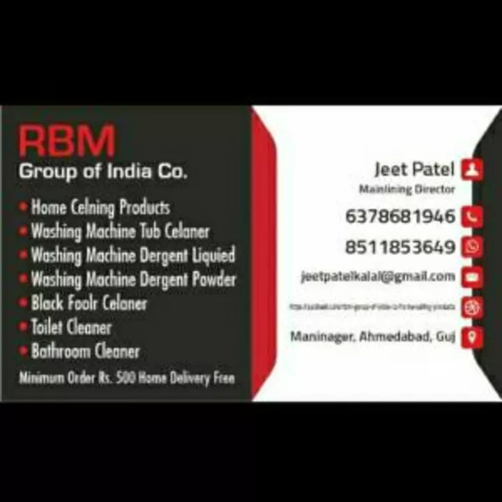 Post image RBM GORUP OF INDIA CO. has updated their profile picture.