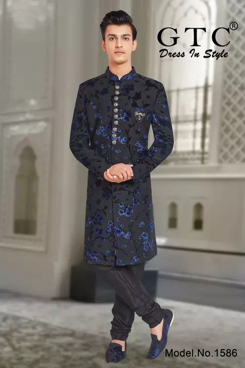 Dreamy GTC- Indo-Western Sherwani uploaded by AMBE COLLECTIONS  on 6/13/2022