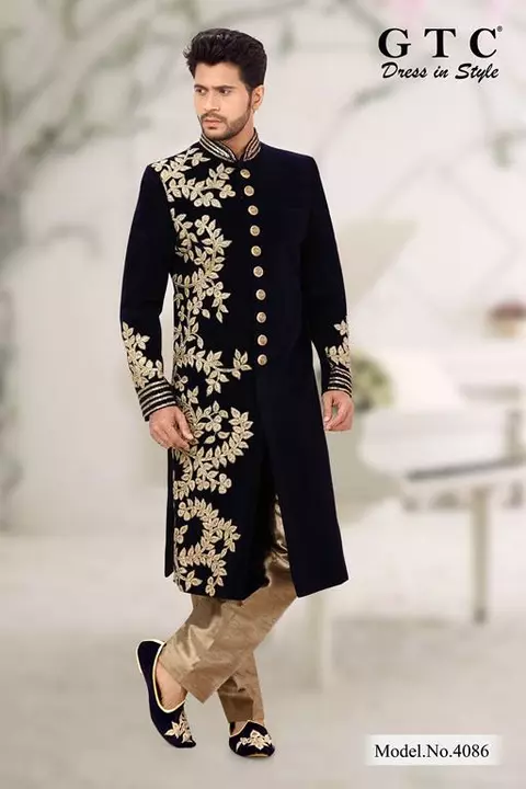 Sumptuous GTC- Embroidered Sherwani uploaded by AMBE COLLECTIONS  on 6/13/2022