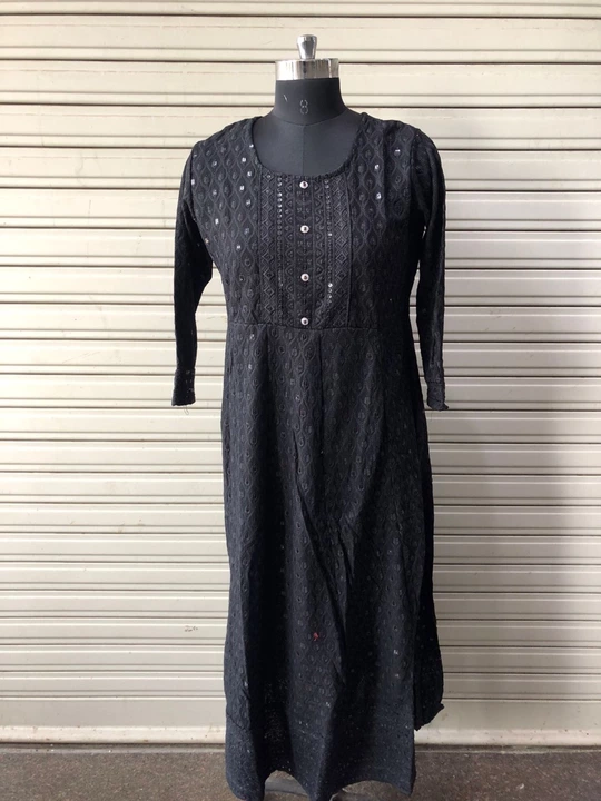 Post image 🥳 *ᕼᗴᒪᒪO ᗪᗴᗩᖇ ᑕᑌᔕTOᗰᗴᖇ* 🥳🥰 *Lunching Stylish Straight kurti ready to outfit* 🥰  *📦𝗡𝗘𝗪 ᐯOᒪᑌᗰᗴ📦* 
*💃🏼 JAIPURI KURTI 💃🏼*
*🥰 I am not stylish, my Kurti makes me stylish.🥰*
👚 Kurti Fabric - HEAVY REYON FOIL PRINT WITH HEAVY EMBORIDARY WORK
*🧵 Size:- M-38,L-40, XL-42 ,XXL-44*
*💸 Price : 650/- only 💸*
Length : Upto 46"
*SINGLES AVAILABLE**_✅Best Designs...._**_✅ Latest Colours..._**_✅Rich Combinations.._**_✅Singles &amp; Multiples Available..._**_✅book fast.._* *_✅Full Stock.._*