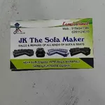 Business logo of Jk the sofa mekar