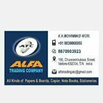 Business logo of alfa trading company