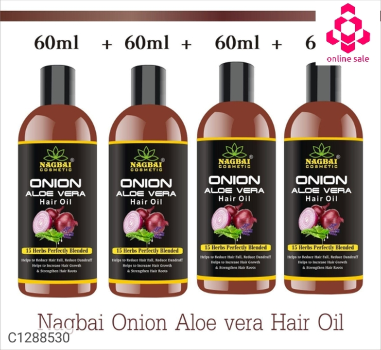Post image Onion Aloevera Hair Oil