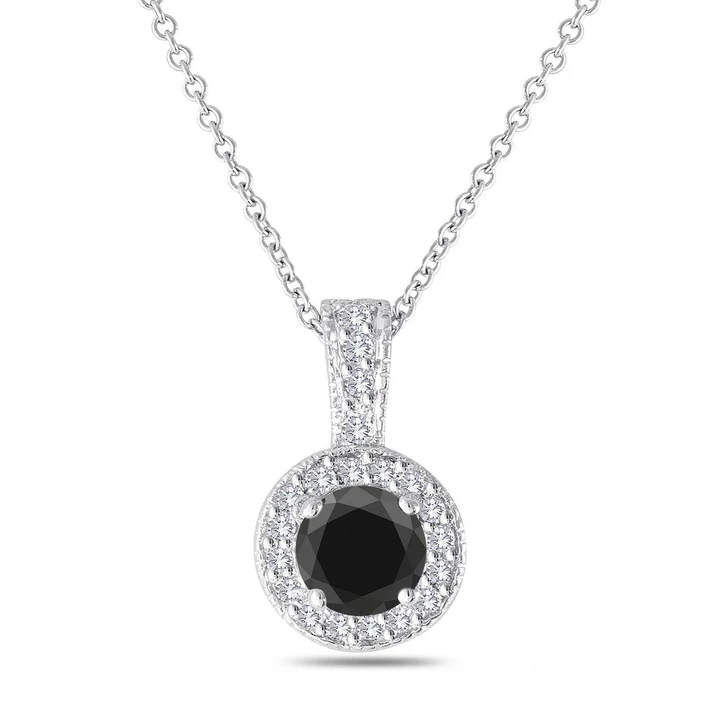 Real black diamond pendant set for men uploaded by Jai jai ram diamond 💎 on 6/14/2022