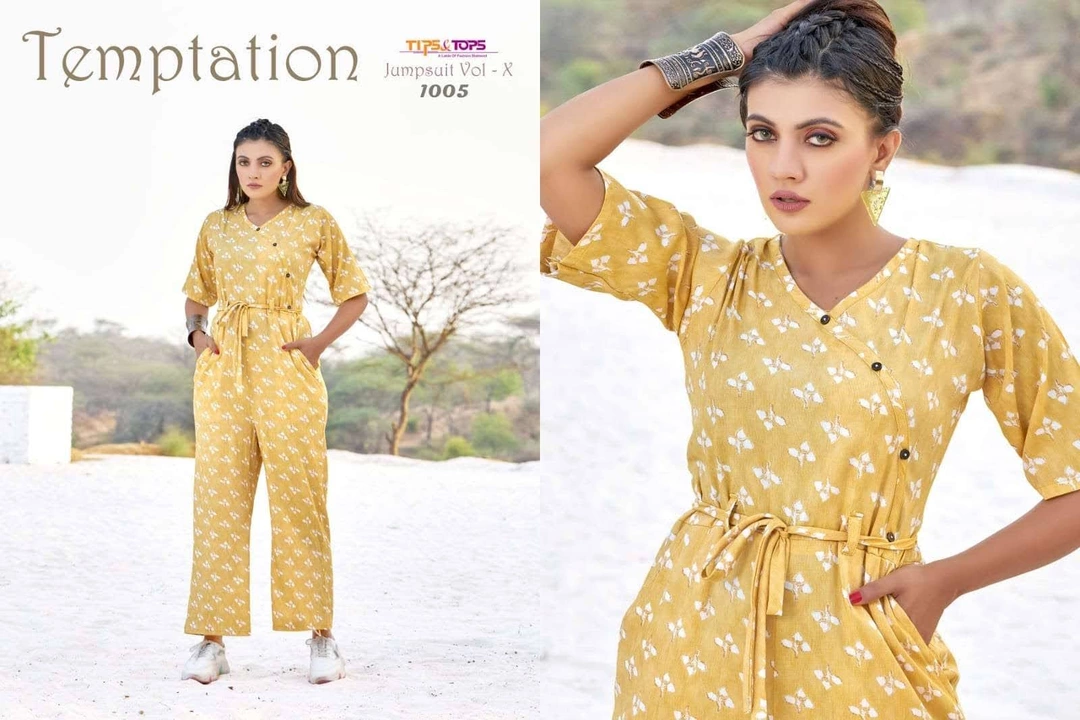 Product image with price: Rs. 575, ID: tips-and-tops-jumpsuits-10-4eaee9ba