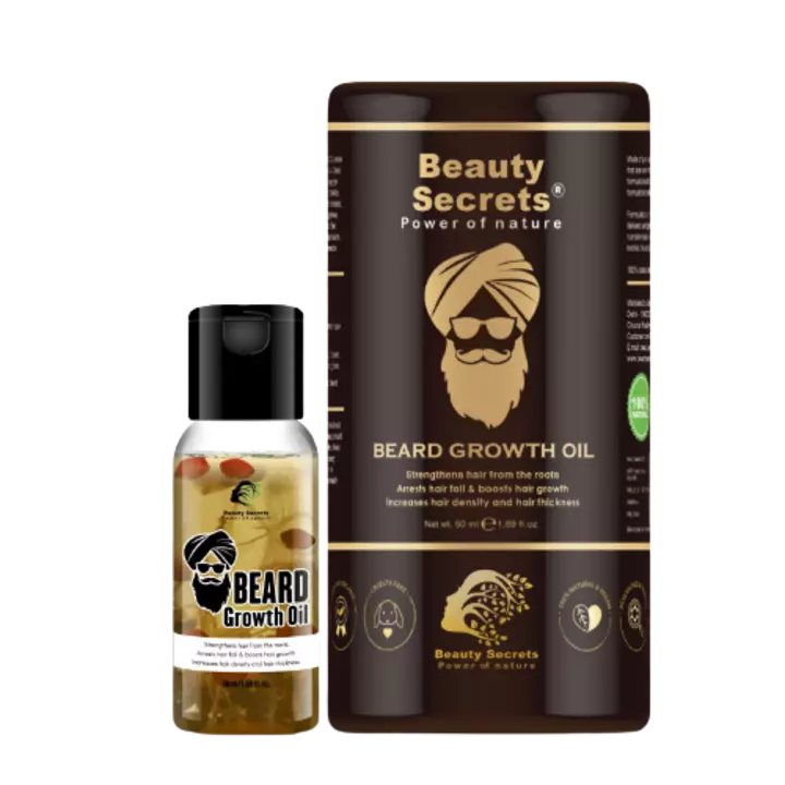 Premium Ayurvedic Beard Growth Oil uploaded by business on 6/14/2022