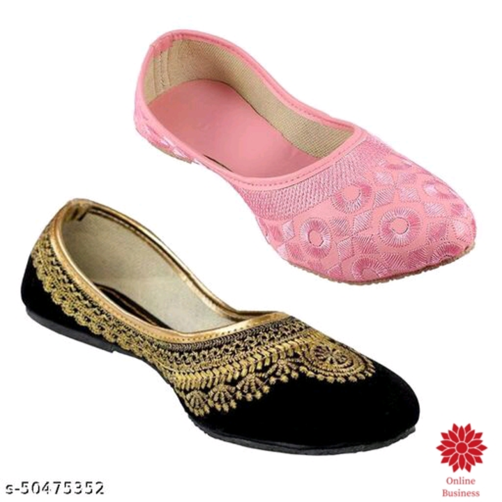 Post image Attractive Women Juttis &amp; MojarisName: Attractive Women Juttis &amp; MojarisMaterial: CanvasSole Material: PvcPattern: EmbellishedFastening &amp; Back Detail: Closed BackNet Quantity (N): 2juti for women multicolor (Combo)Sizes: IND-4, IND-5, IND-6, IND-7, IND-8, IND-9Country of Origin: India
Price: 433
Contact no.7549829160